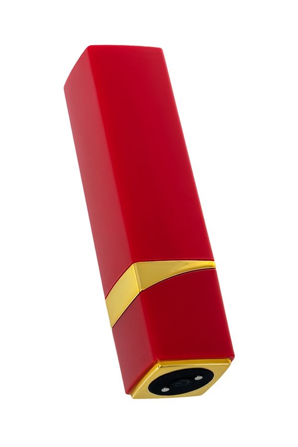 Not every lipstick in a lady's purse is able to give rea... Flovetta - Pansies Lipstick Vibrator - Red photo-5