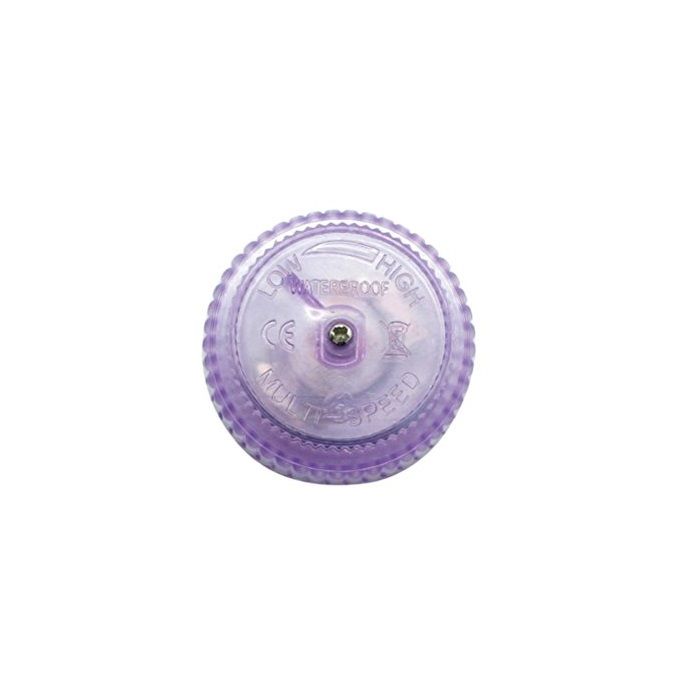 Don't be fooled with compact size this little guy packs ... Aphrodisia - Dual Stimulator Curve Seduction Vibe - Purple photo-4