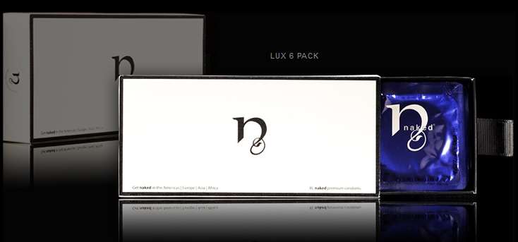 Naked - Condoms, Blue 45mm photo-2