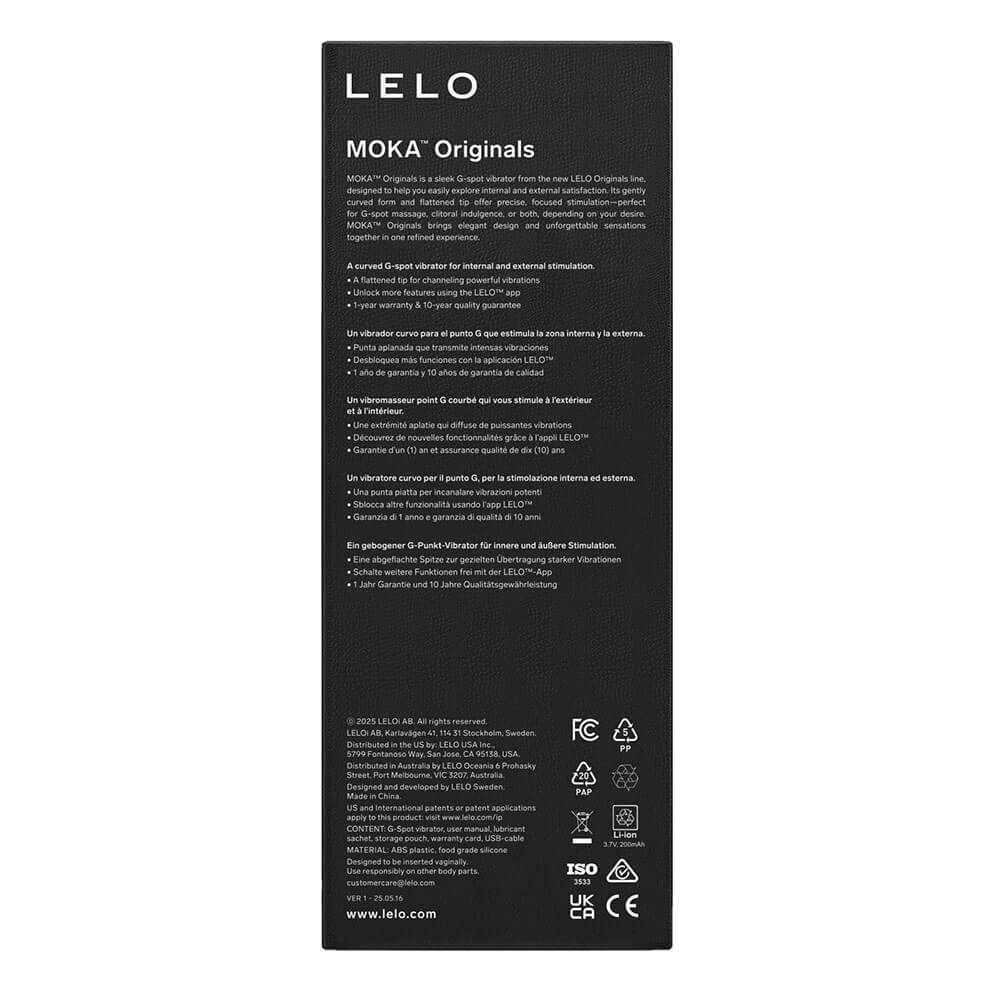 Lelo - Moka Originals APP G-Spot Vibrator - Soft Pink 照片-10