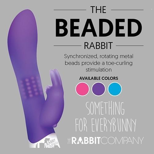 TRC - The Beaded Rabbit - Purple photo