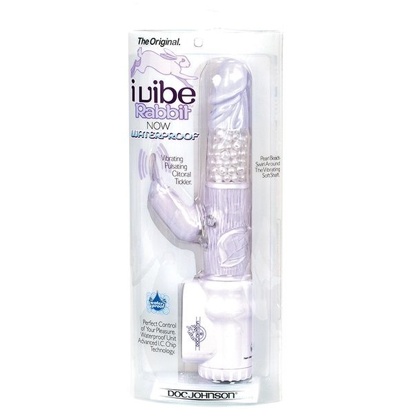 You can take your multi-function 5 iVibe Rabbit anywhere. An... Doc Johnson - I Vibe Rabbit - Coconut photo-2