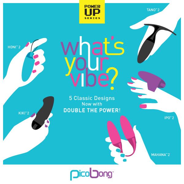 Updated with twice the power, KIKI™ 2 has a flattened tip pe... PicoBong - Kiki 2 Mini Vibe - Blue photo-14