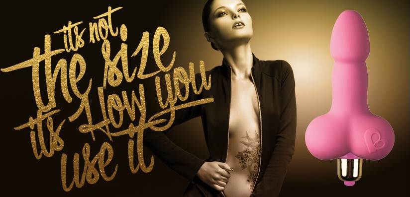 Rocks-off - 7段速阳具形震动器 - 黑色 照片-4