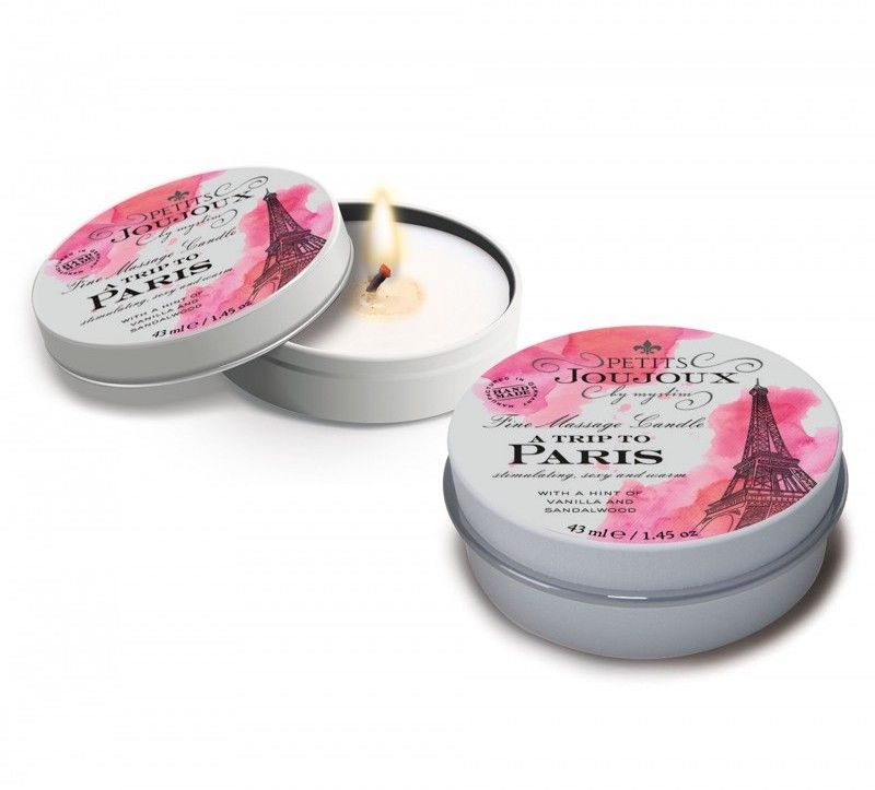 After the fragrant candle has been lighted its wax is meltin... Petits Joujoux - Candle Paris Refill Vanilla - 43ml photo-2