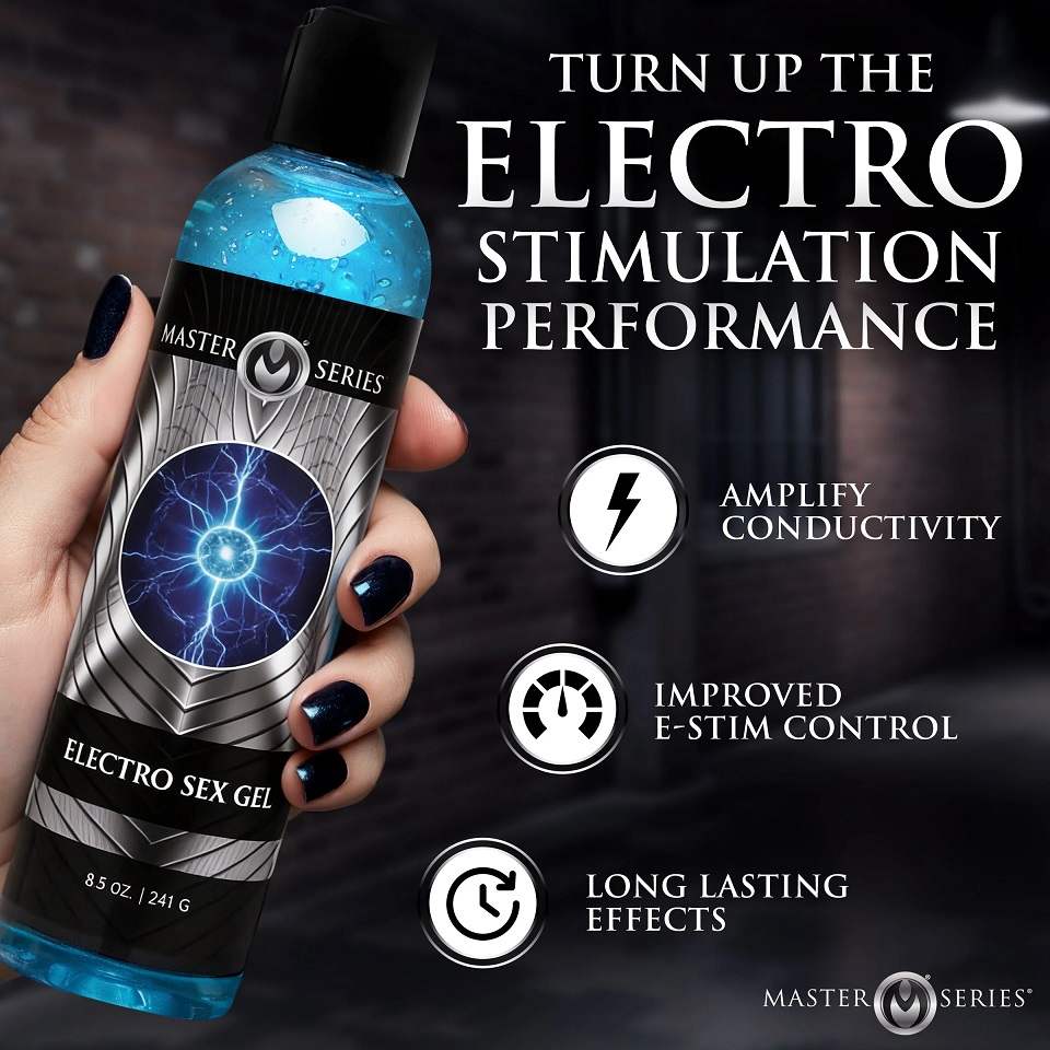 Master Series - Electro Sex Gel - 241g photo-3