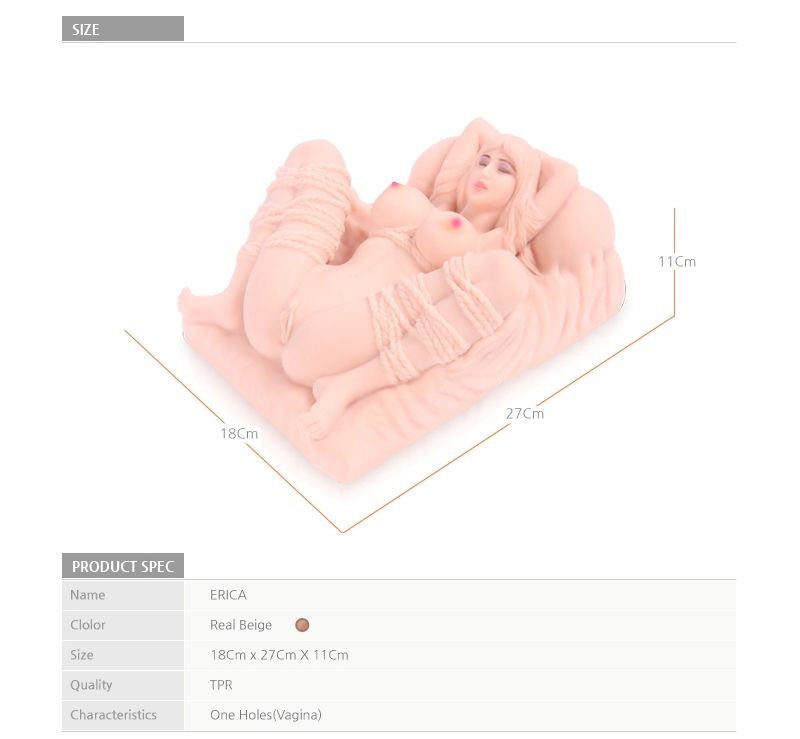 Kokos - Erica - Mini Real Doll w/Vibrator photo-8