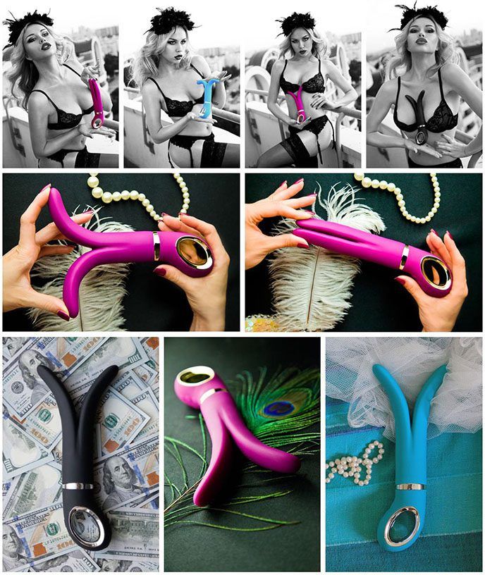 Gvibe² has now 100% extra power as it boasts 3 powerful moto... Fun Toys - Gvibe 2 - Royal Noir photo-7