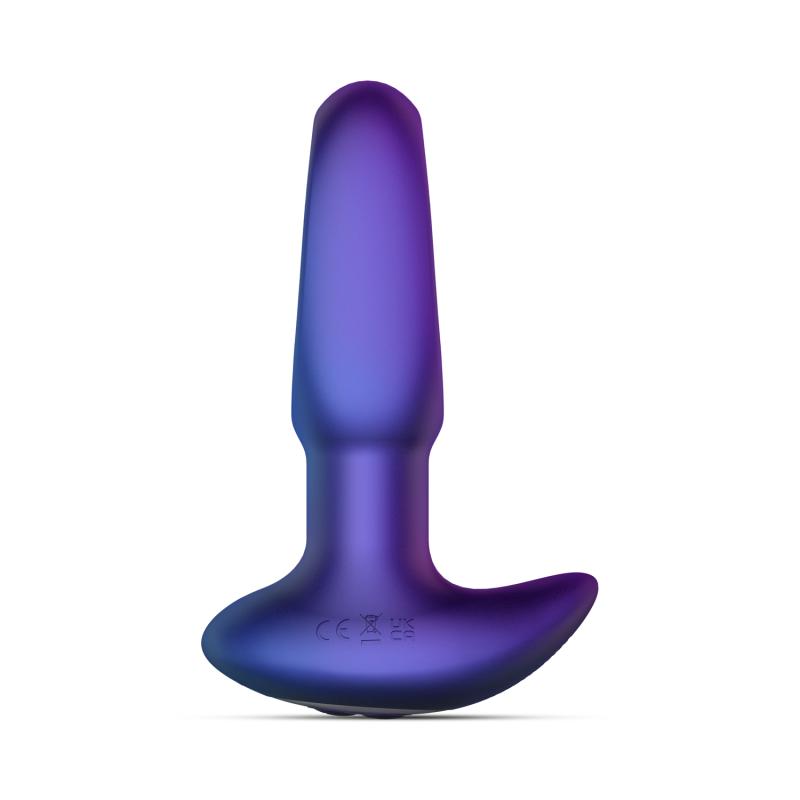 Strap in for a journey that’s anything but ordinary. With 10... Hueman - Voyager Flapping Vibro Plug - Purple photo-3