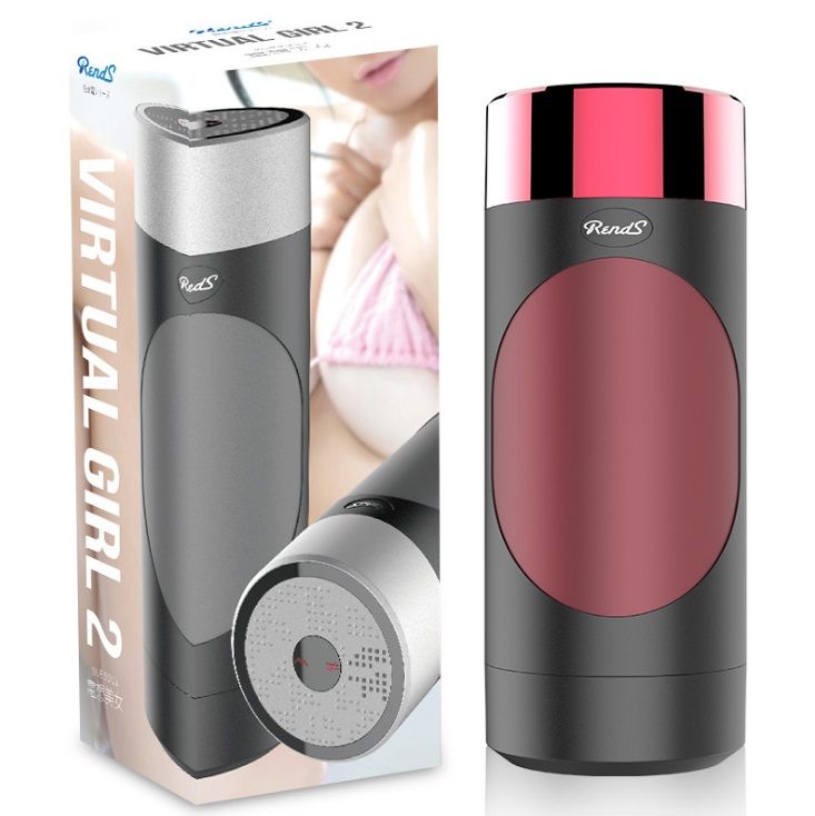 Material composition TPR + ABS Rends - Virtual Girl 2 with Bullet & Moan Sound - Red photo-3