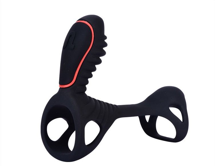 Revolutionary and powerful vibrating ring with remote contro... Adrien Lastic - Gladiator Remote Controlled Cock Ring photo-3