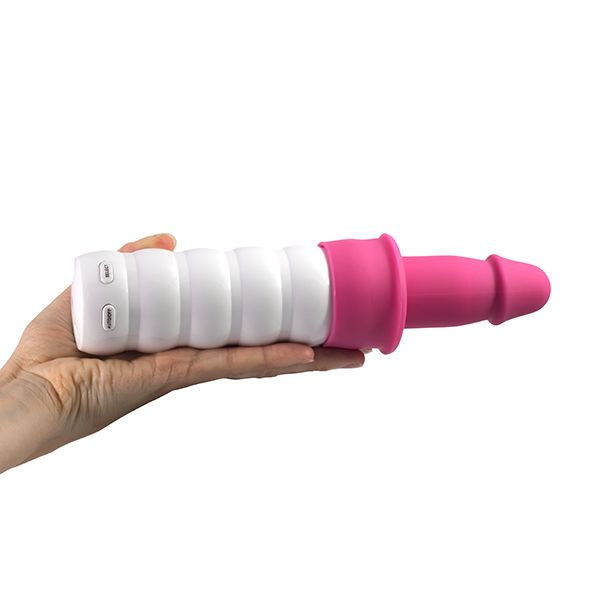 Meet the first handheld love-machine for ladies. The silky s... Lady Stroker - The Love Machine - Pink photo-8