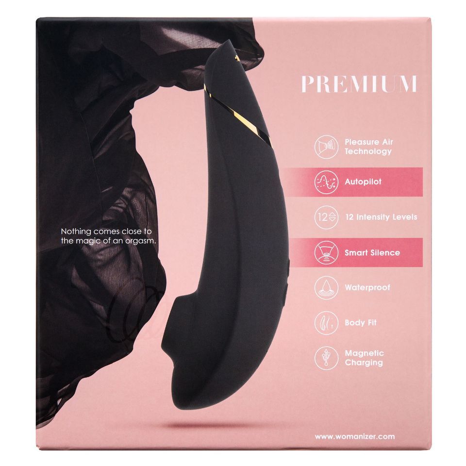 The Womanizer Premium – with the patented Pleasure Air Techn... Womanizer - Premium Massager - Black photo-11