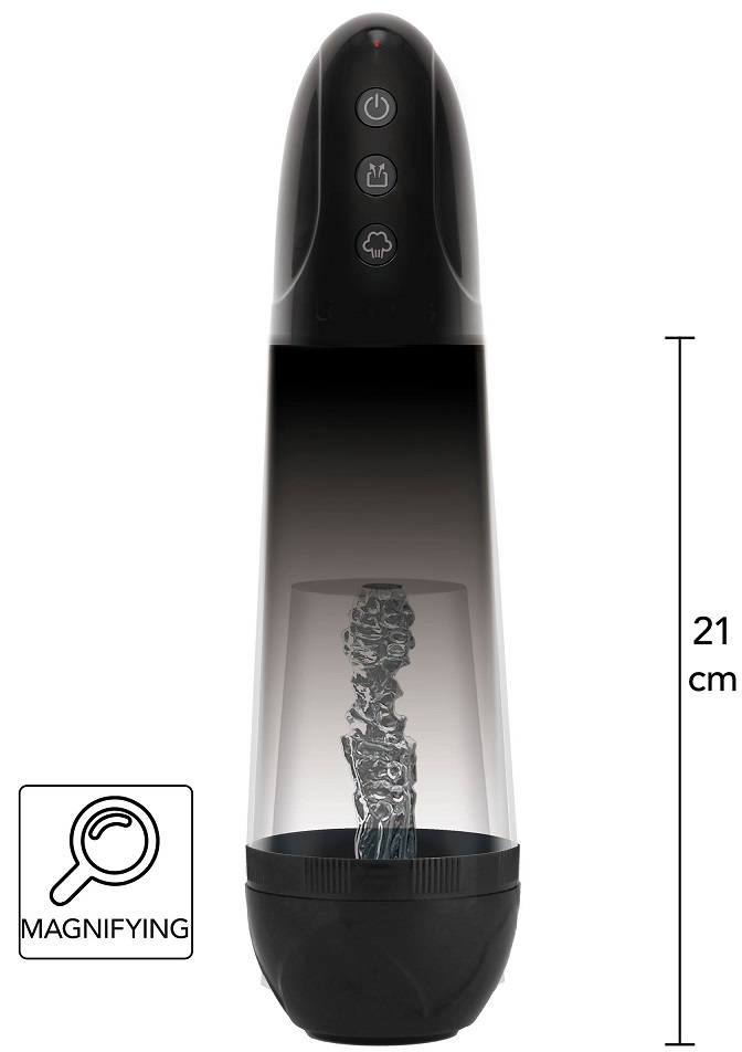 FUSION X by HIDDEN DESIRE is the ultimate collection of peni... Hidden Desire - Auto Magnify Penis Pump - Black photo-6