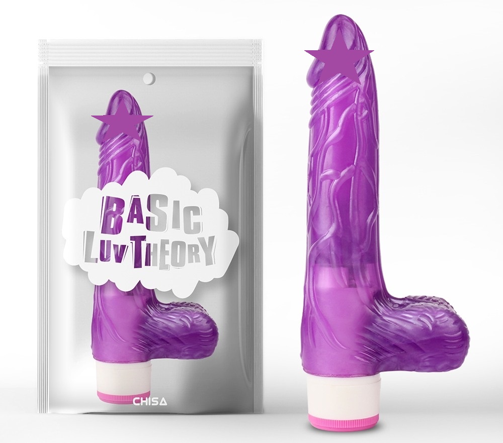 Multi-Speed Vibrations, Waterproof, Phthalate Free
Material... Chisa - Luv Pleaser Vibrator - Purple photo-2