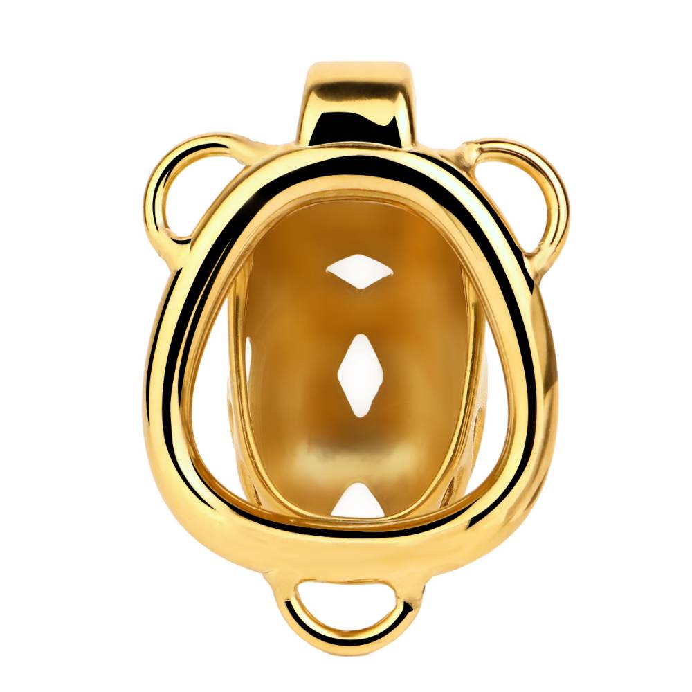 Wearable chastity lock belt with butt plug and cage
Materia... FAAK - Chastity Cage 184 w Belt & Plug - Gold photo-5