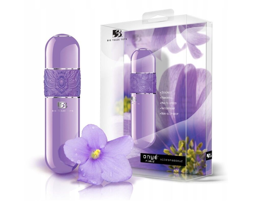B3 Onye Fleur is a celebration of Beauty & Sensuality, lovin... Big Teaze Toys - B3 Onye Fleur Vibro Bullet - Lavender photo-3