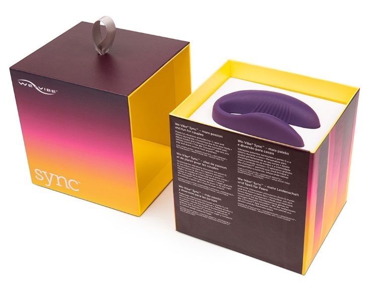 Sync™ is designed to be enjoyed with a partner during sex. S... We-Vibe - Sync Couple Vibrator - Purple photo-17