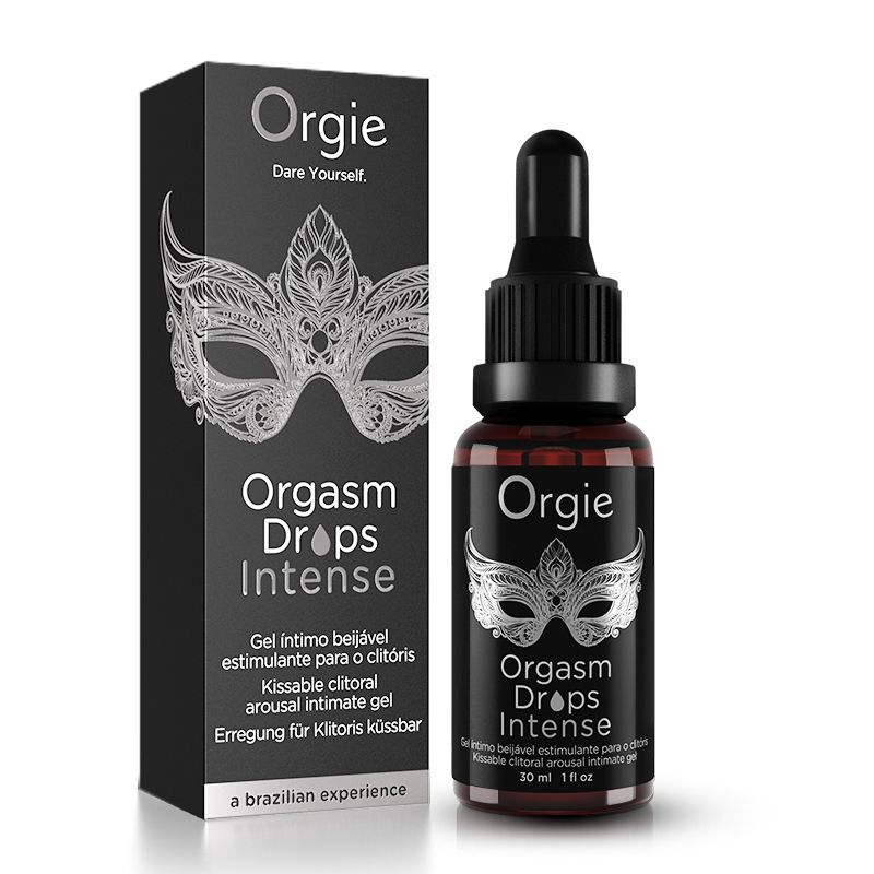 Clitoral arousing gel with vibrating and warming sensations.... Orgie - Orgasm Drops Intense - 30ml photo-6