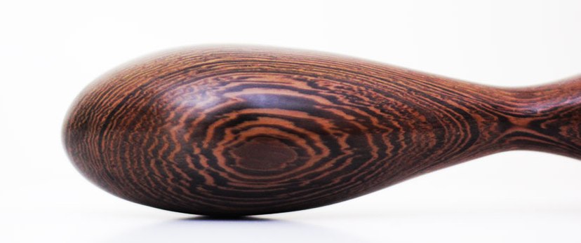 Dee Lee Doo wooden toys are made of all-natural plantation w... DeeLeeDoo - Hoop Wood Dildo - Wenge photo-4