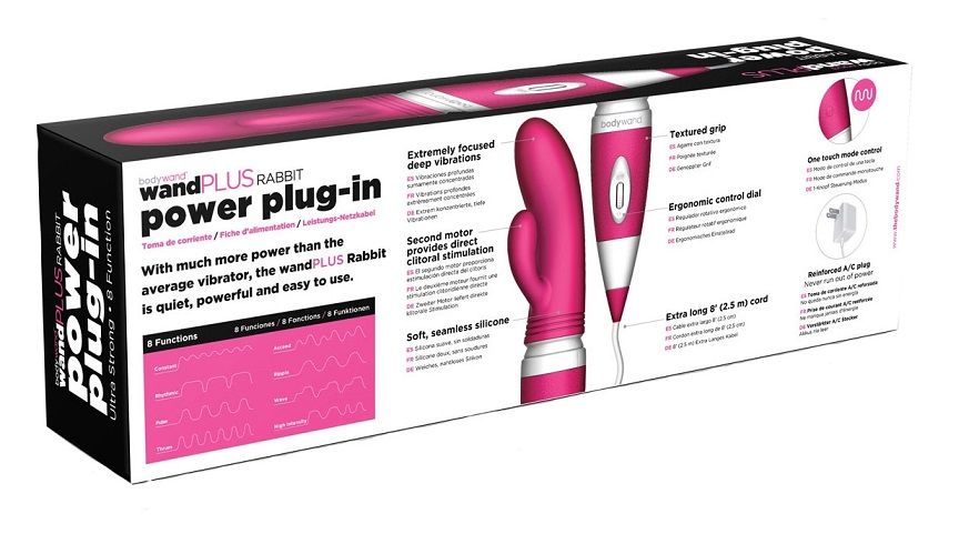 Bodywand Wand Plus Rabbit Vibrator has much more power than ... Bodywand - Wand Plus Rabbit photo-5