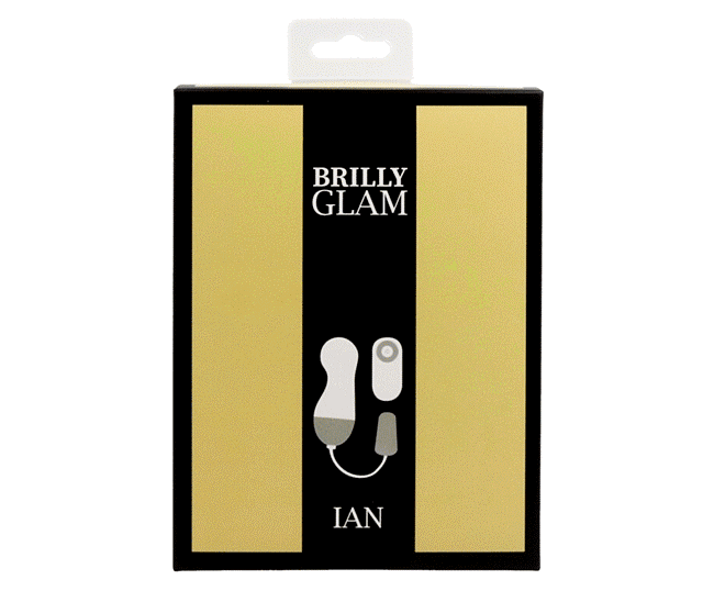 Innovative vibration system with an elegant design inspired ... Brilly Glam - Ian Vibro Balls - Black photo-8