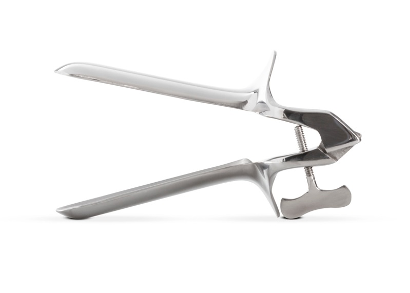 Sinner Gear - Collins Vaginal Speculum - Silver photo-2