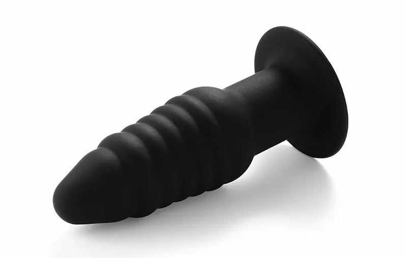 MT - Threaded Anal Plug L - Black photo-3