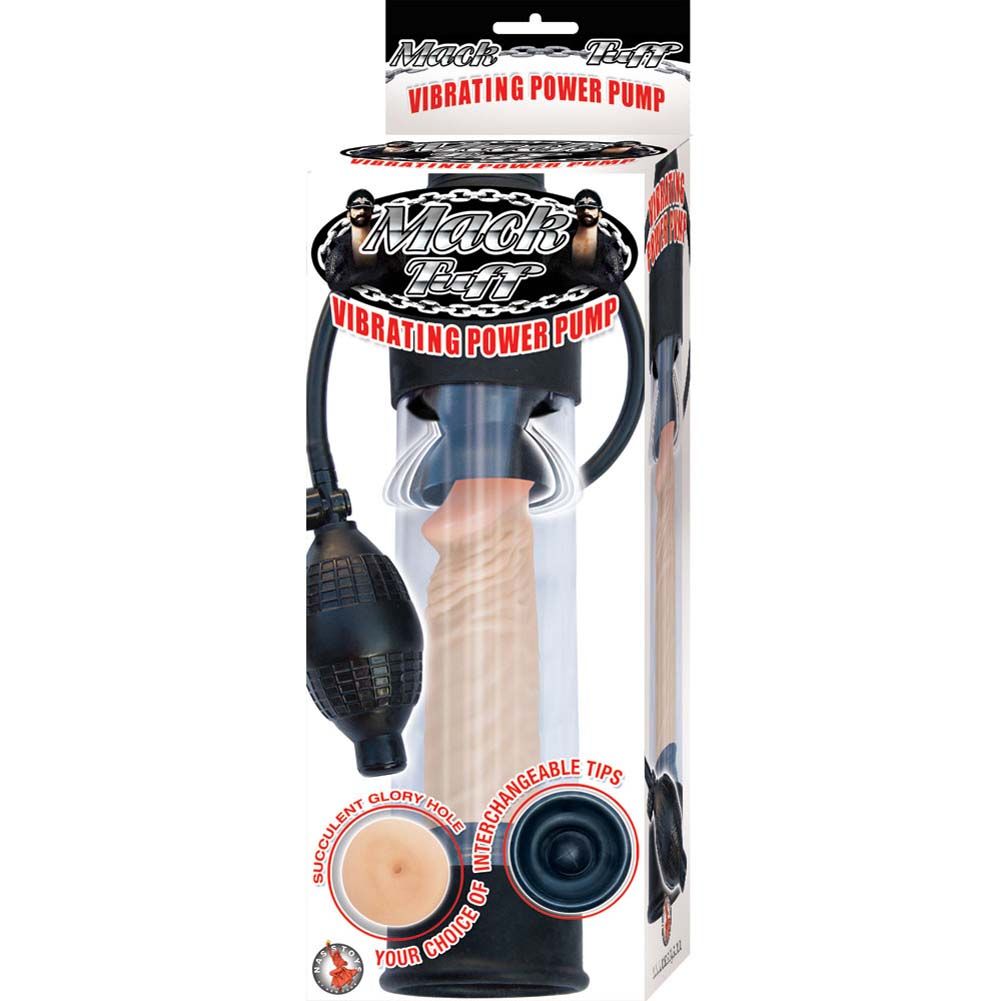 Nasstoys - Mack Tuff Vibrating Power Pump - Clear/Black photo-2
