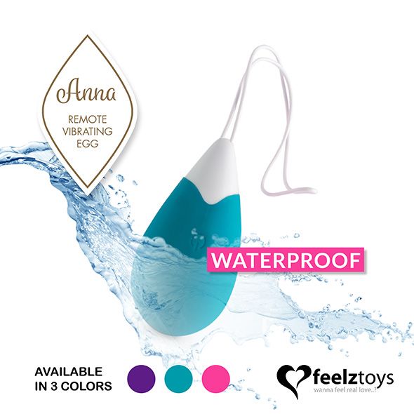 Are you daring enough to hand over your sensual control to y... FeelzToys - Anna Vibrating Egg Remote - Deep Green photo-11