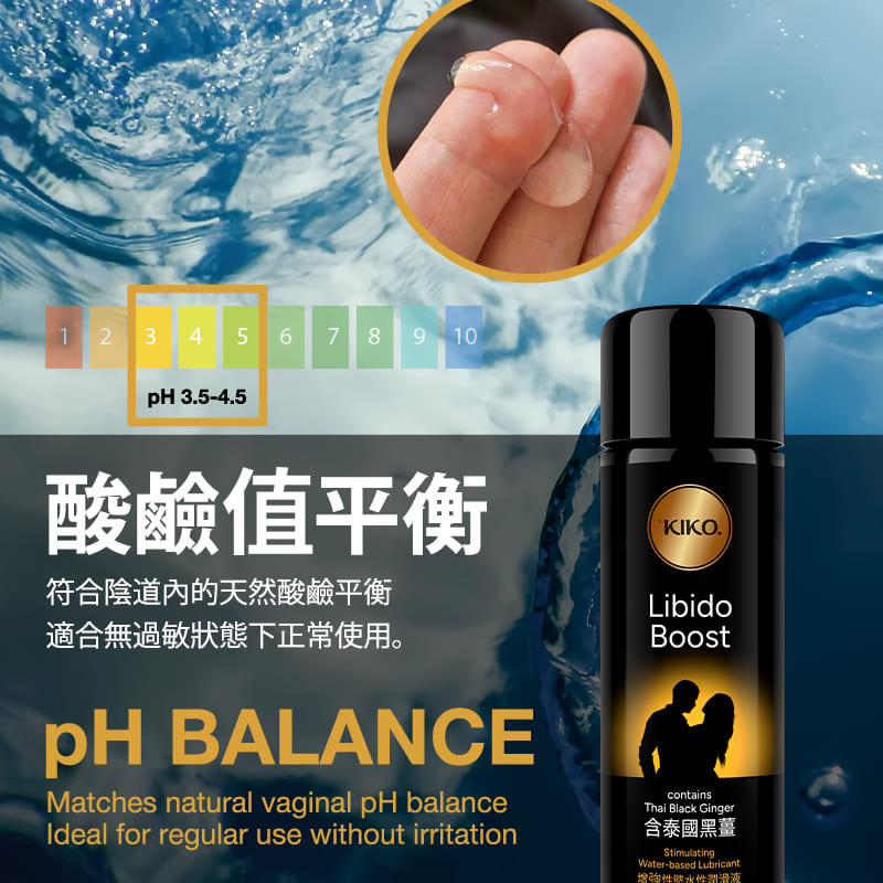 Discover the power of Krachaidam (Kaempferia Parviflo... KIKO - Libido Boost - Stimulation Water-Based Lubricant - 100ml photo-5