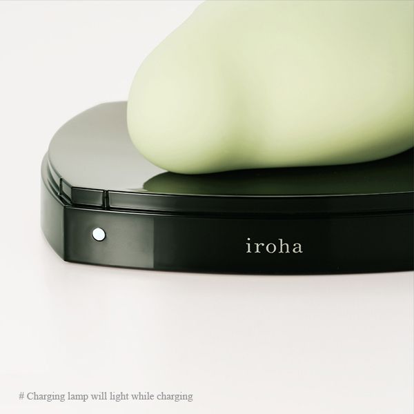 Vibrator sex toy for women designed by Tenga using soft touc... Iroha - Hanamidori Massager - Green photo-7