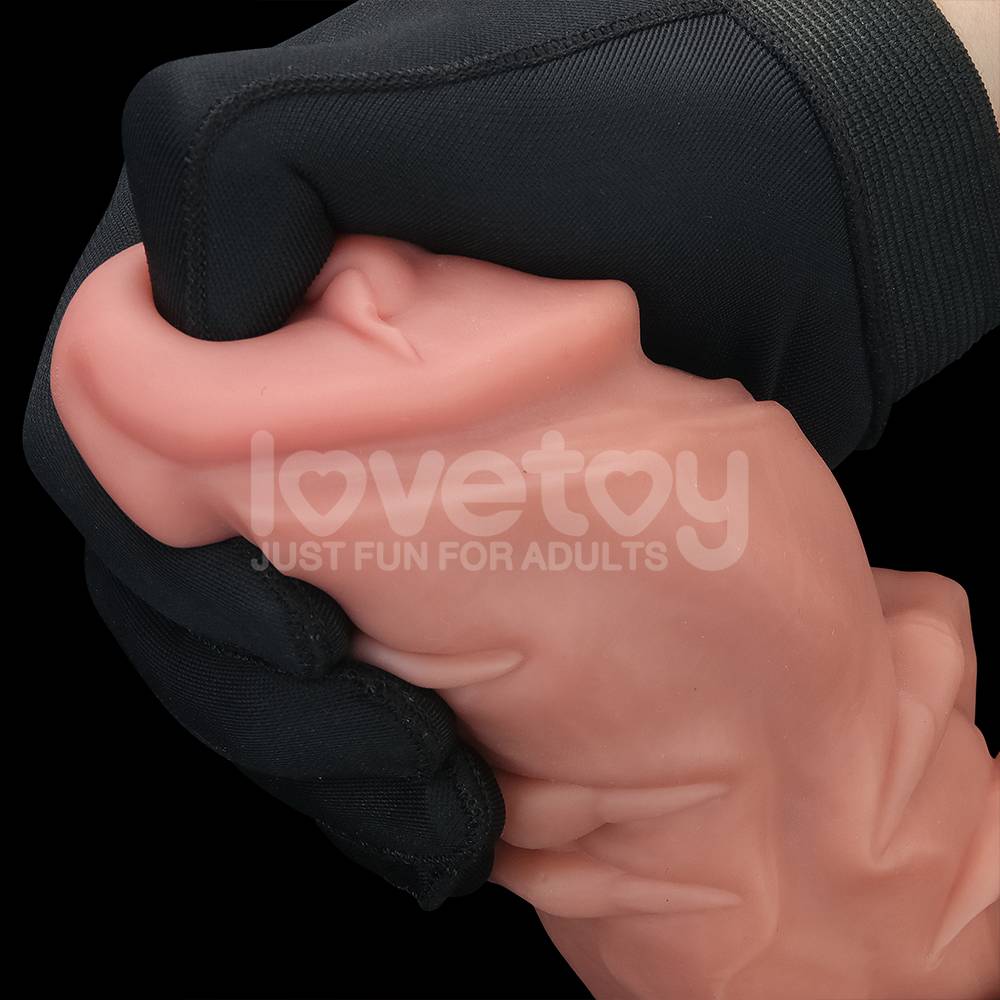 Lovetoy - 11.5" 握住阴茎大码 - 肉色 照片-8