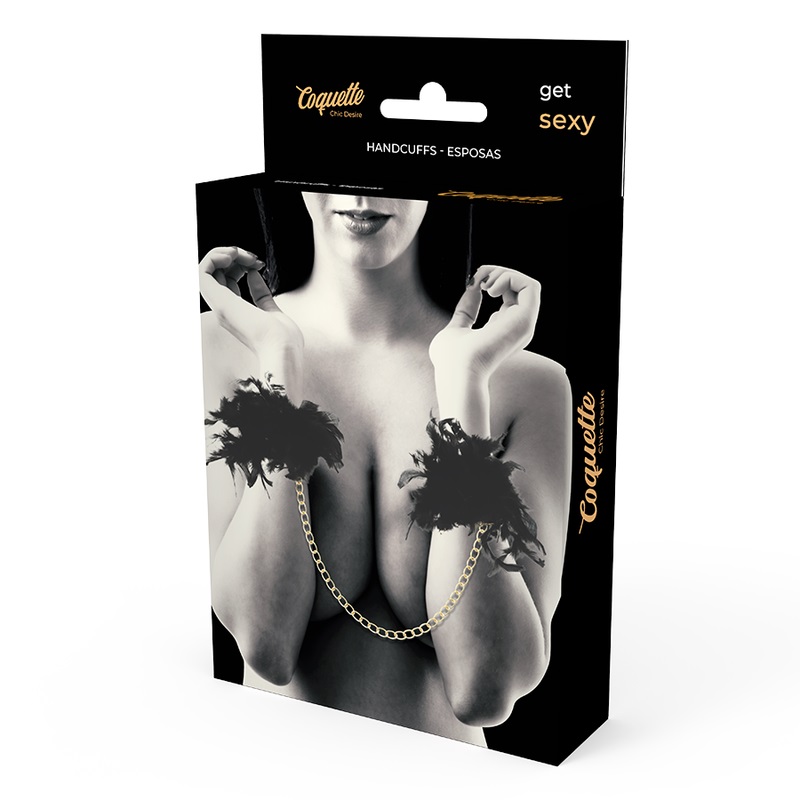 For beginners and enthusiasts of restraint alike, these prem... Coquette - Chic Desire Handcuffs - Black photo-5