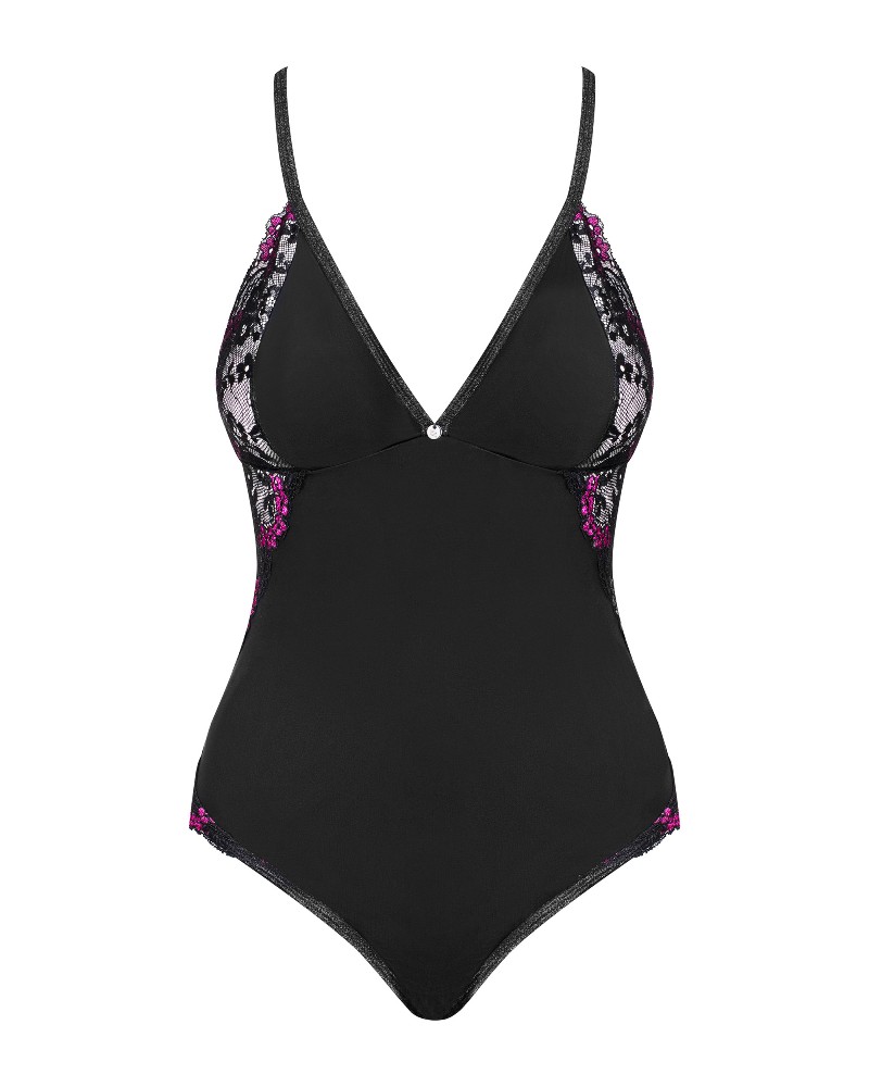 So you think an ideal bodysuit doesn’t exist? If you think s... Obsessive - Vanessme Teddy - Black - 2XL/3XL photo-7