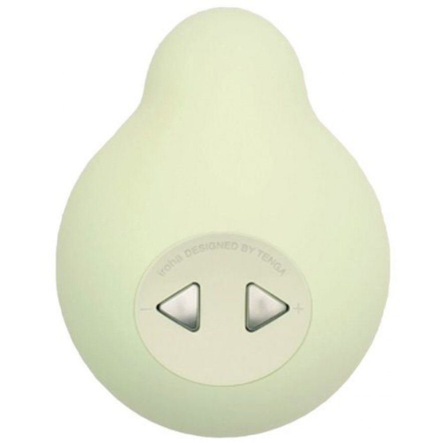 Vibrator sex toy for women designed by Tenga using soft touc... Iroha - Hanamidori Massager - Green photo-4