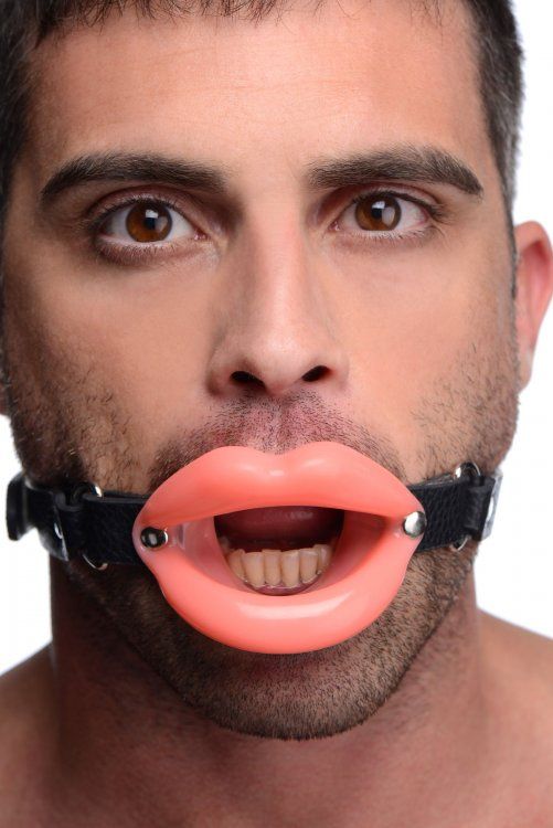Master Series - Sissy Mouth Gag - Pink photo-4