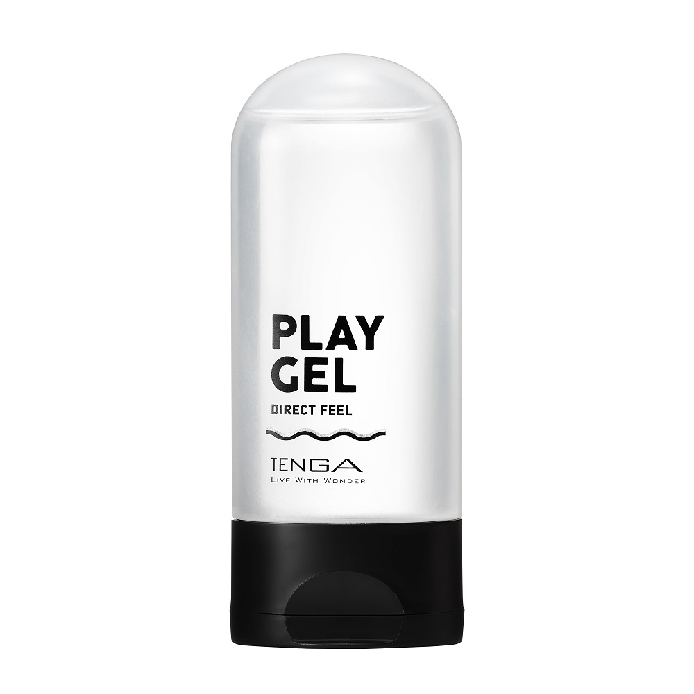 Tenga - Play Gel Direct Feel Black Lube - 160ml