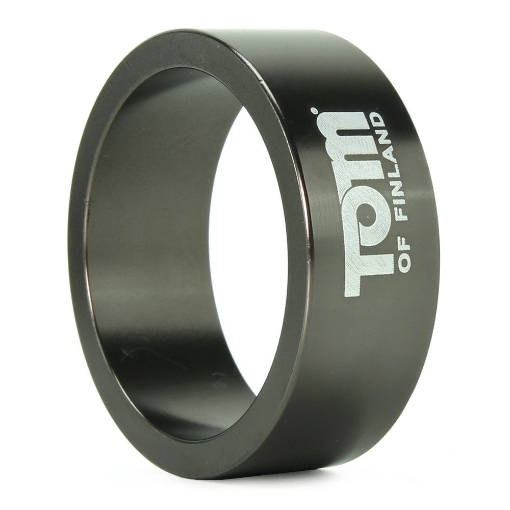 This lightweight metal cock ring is designed to keep your ro... TOF - 50mm Aluminum Cock Ring photo-3