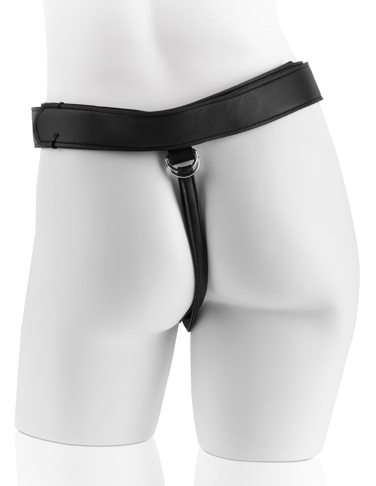 When you want your first strap-on to look and feel just like... King Cock - Strap-On Harness 9″ Cock - Flesh photo-2