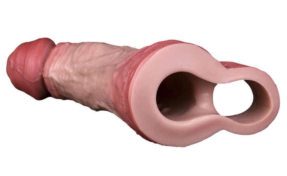 Material: liquid silicone
Head size: 5.2cm
Total length: 21... FAAK - Sauron Realistic Sleeve - Flesh photo-7