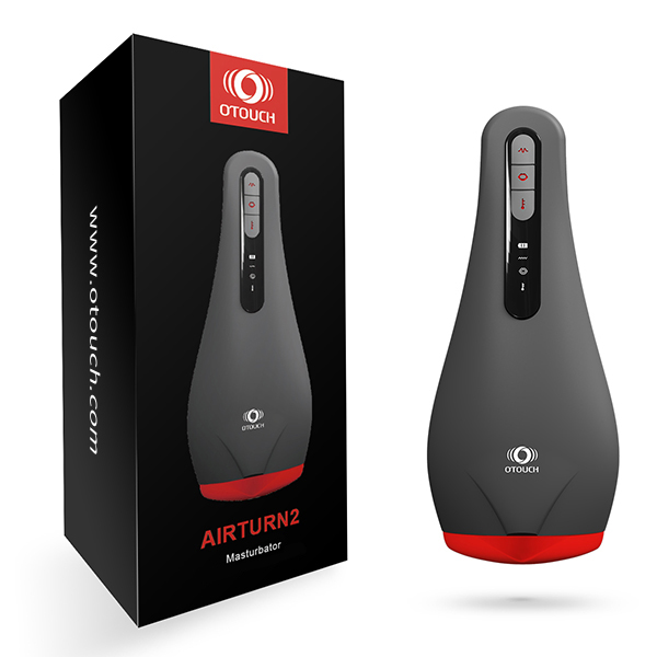 Enjoy a wonderful sucking experience with this luxurious Air... OTOUCH - Airturn2 Masturbator - Black photo-20