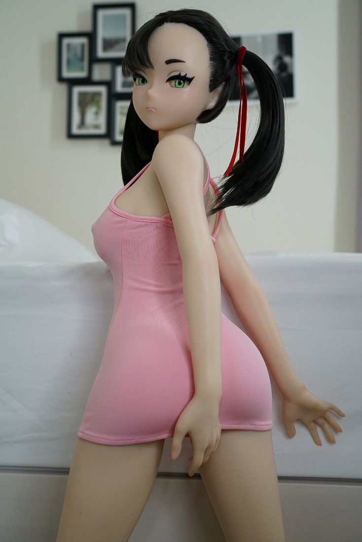 Mary Mini Anime Realistic Sex Doll, D-Cup, Ultra Soft TPE 90 cm (3 ft) photo-4