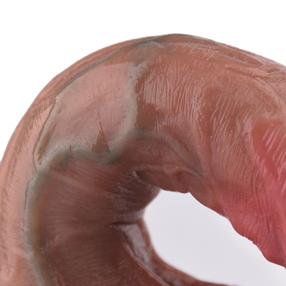 FAAK - Phocas 仿真假陽具 連帶陰毛的陰囊 照片-2