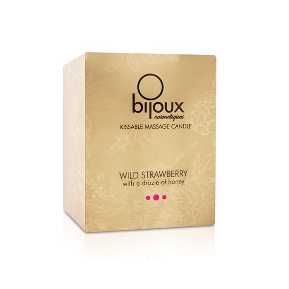 Bijoux Cosmetiques - Massage Candle Wild Strawberry - 70ml photo-6