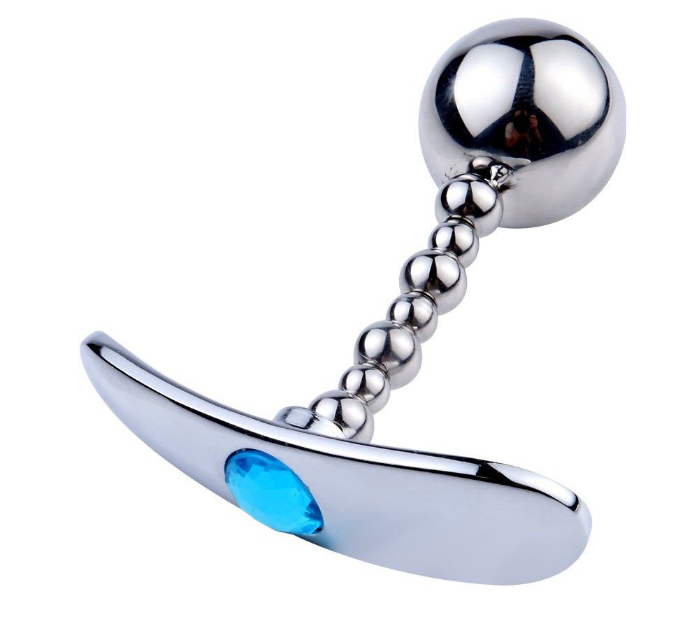 Diameters: 20, 25, 30 mm
Product's stones colour may var... MT - Anal Plugs Set 3 pc photo-3