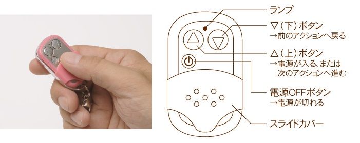 Cute egg type remote control rotor.
With 10 step vibe action... A-One - Vaginal Egg Remote Control Rotor - Pink photo-4