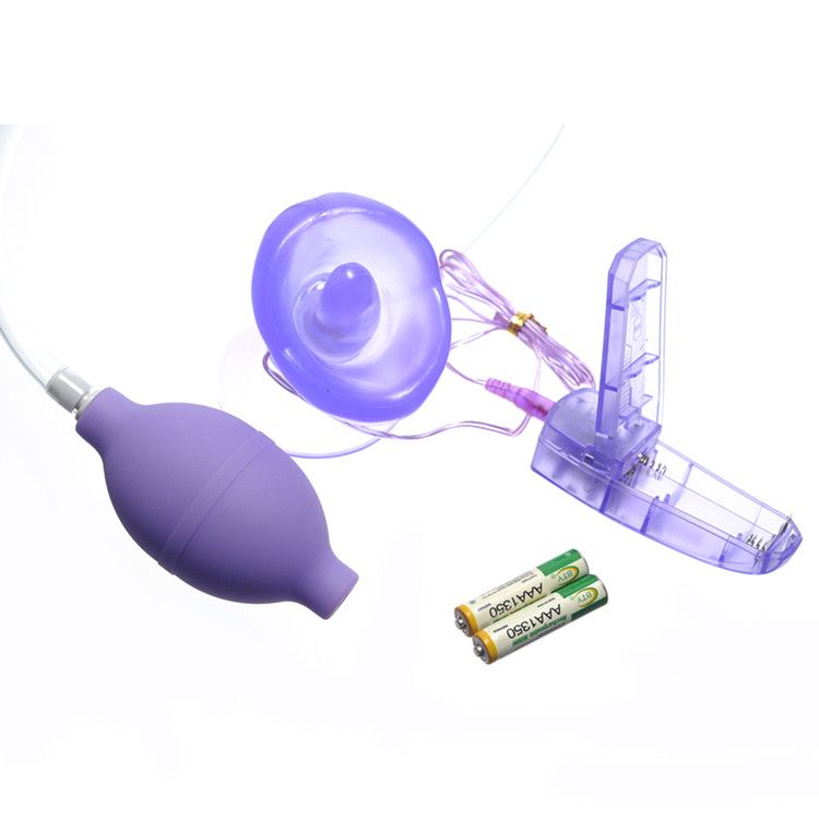 Aphrodisia - Pump n's Play Suction Mouth - Purple photo-6