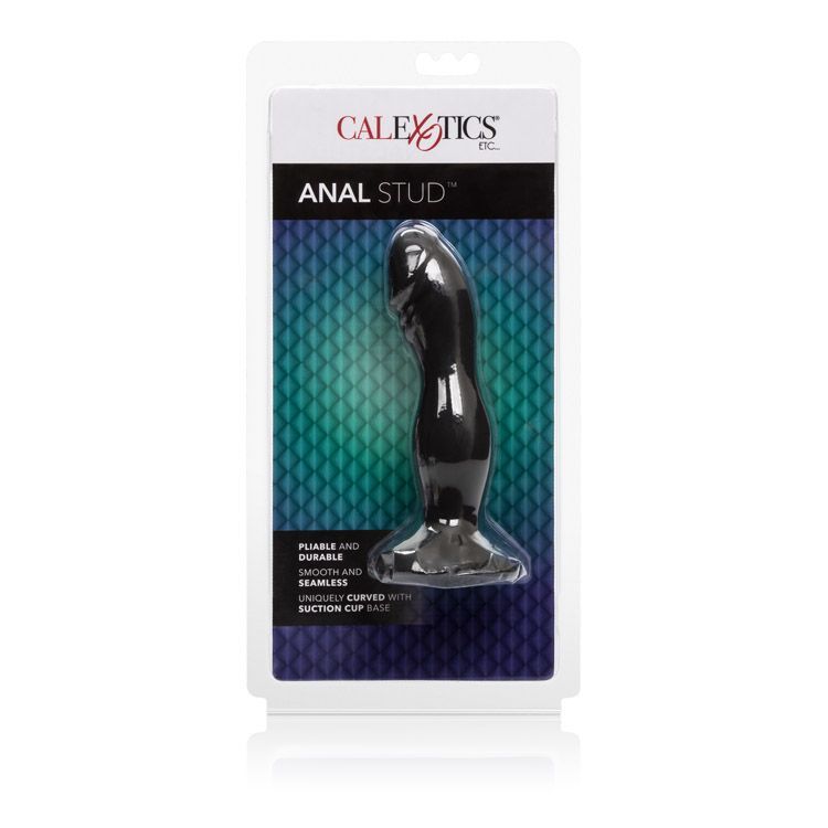 Indulge your wildest fantasies with the Silicone Anal Studpr... CEN - Silicone Anal Stud - Black photo-6