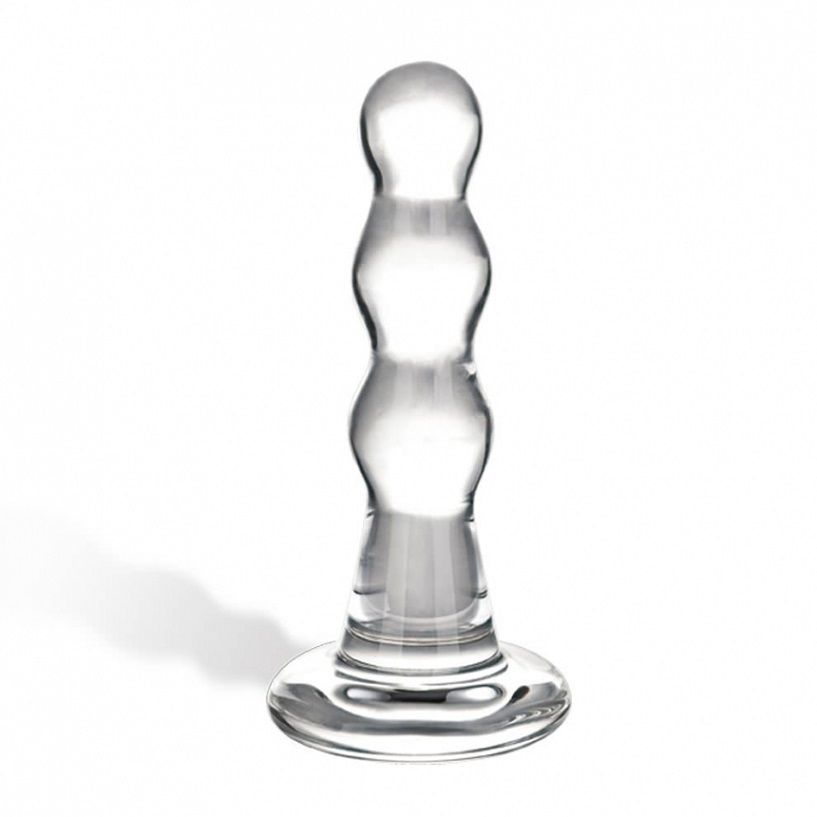 Glas - Triple Play Beaded Butt Plug photo-2
